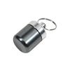 Mini Pill Keychain Holder Aluminum Alloy Storage Box Waterproof Organizer Travel Portable Pill Holder Earplug Container