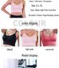 European & American Quick-Dry Cross Back Shockproof Wire-Free Plus Size Yoga Sports Bra for Women