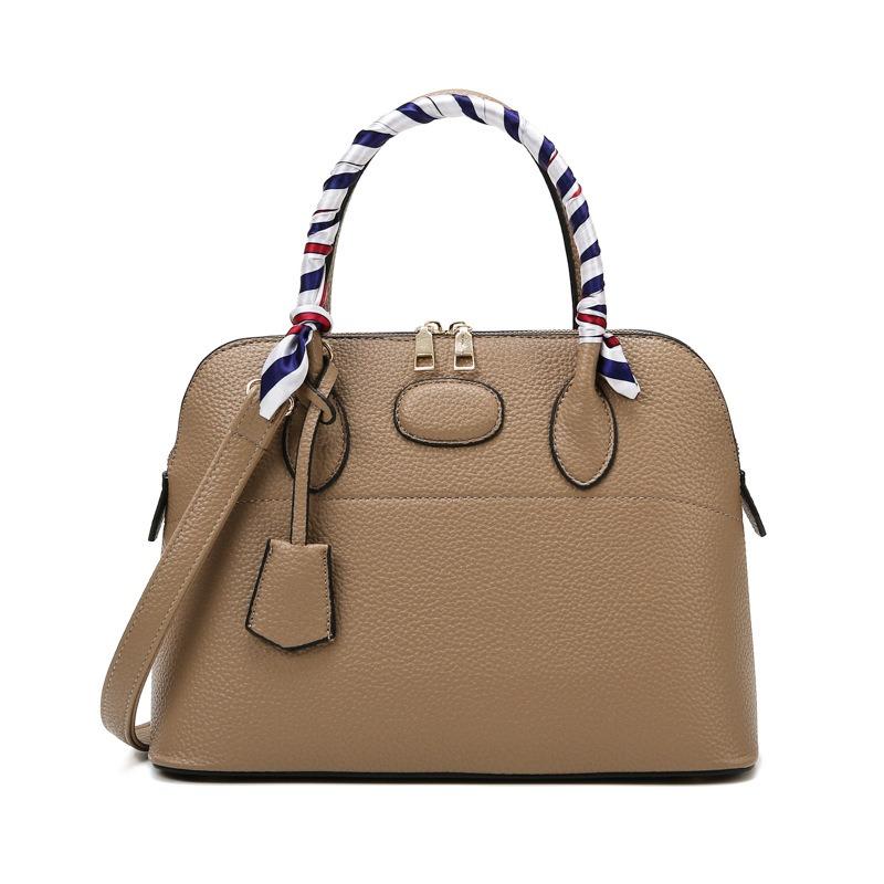 New retro large-capacity women's shoulder handbag textured messenger bag versatile shell bag