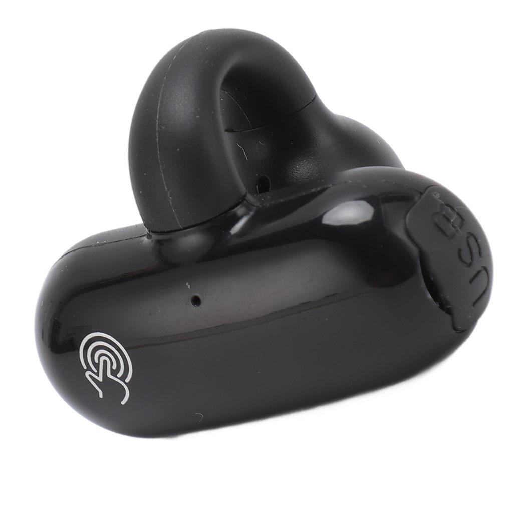 Clip On Wireless Earphones Open Ear Bluetooth 5.2 Bone Conduction Painless Ultra Long Standby Time Clip On Sport