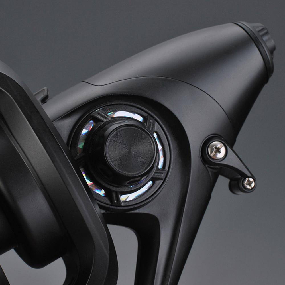 12+1 Kugellager Spinnrolle mit Front- und Heckdoppelbremse Karpfenrolle Links Rechts austauschbar für Salzwasser