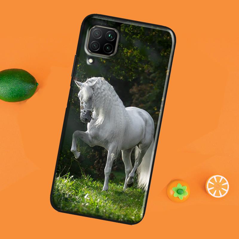 Pouzdro na telefon s motivem koně pro Huawei P40 Lite P20 P30 Pro Nova 5T P Smart Z 2019 2021 Honor 50 10i 8X 9X