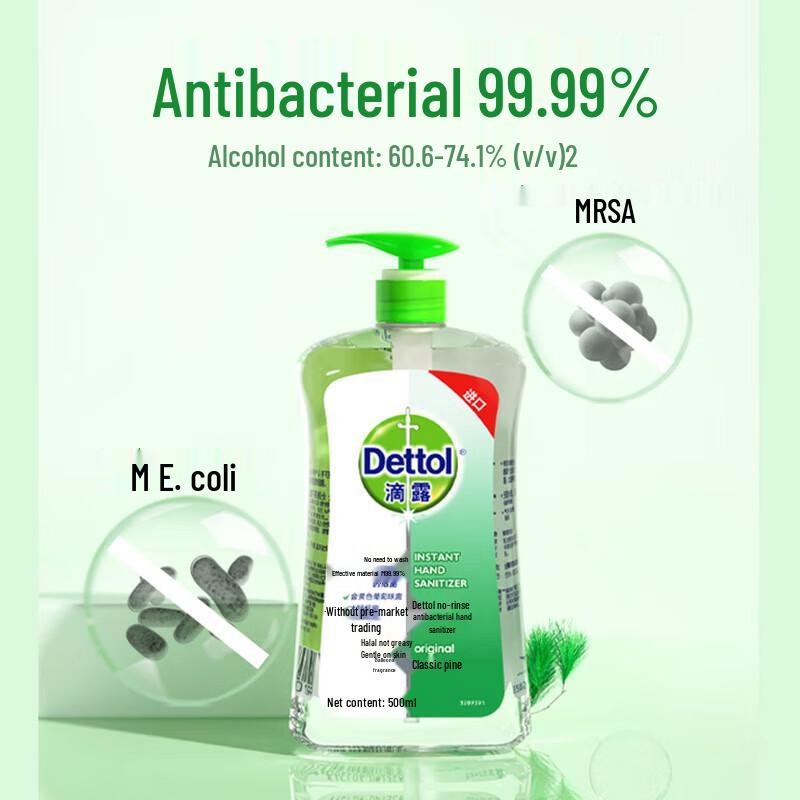Dettol No-Rinse Antibacterial Hand Sanitizer