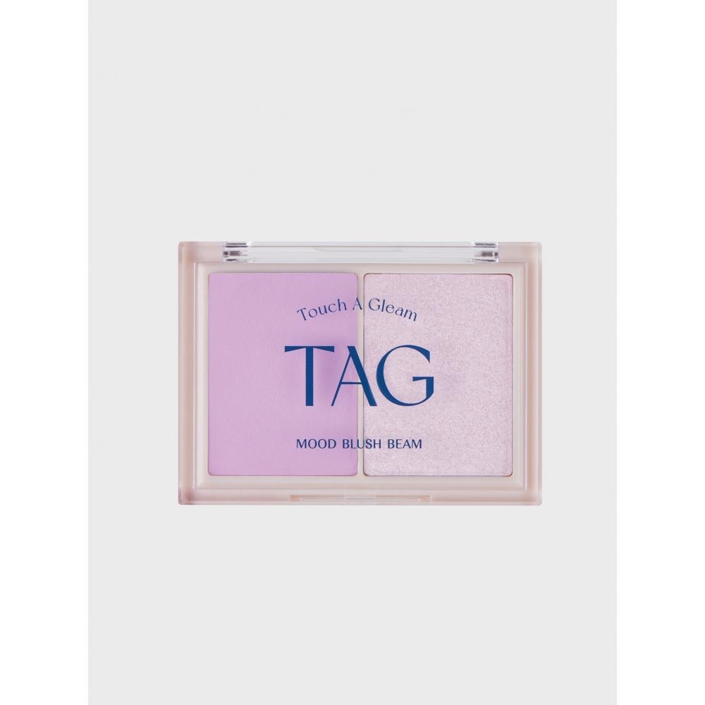 Daiso TaG Mood Blush Beam  No.3 Pure Lavender  9 G