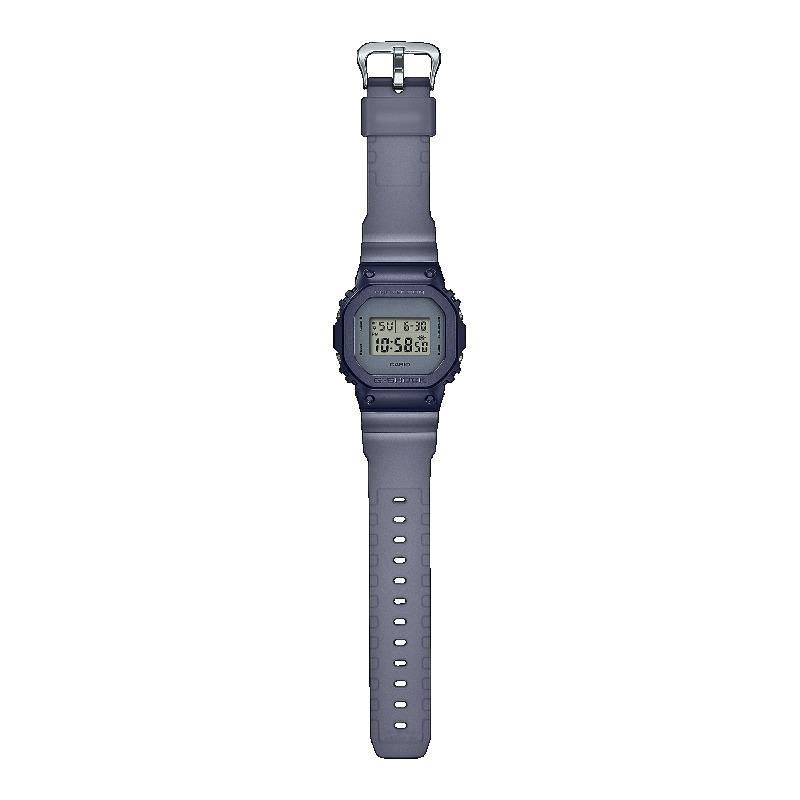 Casio Men's Stainless Steel 200M Water Resistant Shock Resistant Alarm Quartz Watch GM-5600MF-2