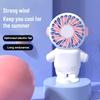 Portable USB Desktop Fan: Small Handheld Design, 3 Hours Standby, Perfect for Friend Gift