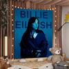 Hot Singer BBillie EEilish Printed Large Wall Tapestry Hanging Tarot Hippie Wall Rugs Dorm Art Home Decor
