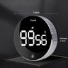 Digital Magnetic Countdown Countup Timer Time Stopwatch Alarm Cooking Remind Alarm Clock for Classroom Cooking Baking Teaching
