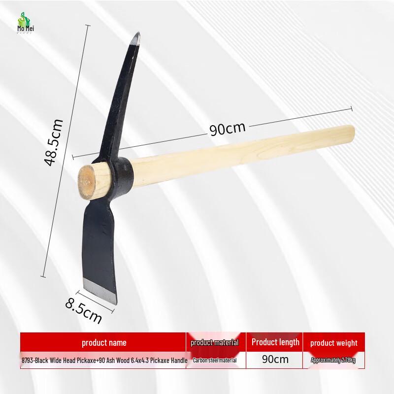 Forged Pickaxe and Cross Pick Digging Tool