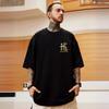 Men's Summer Short Sleeve Large Size Loose Printed Short Sleeve