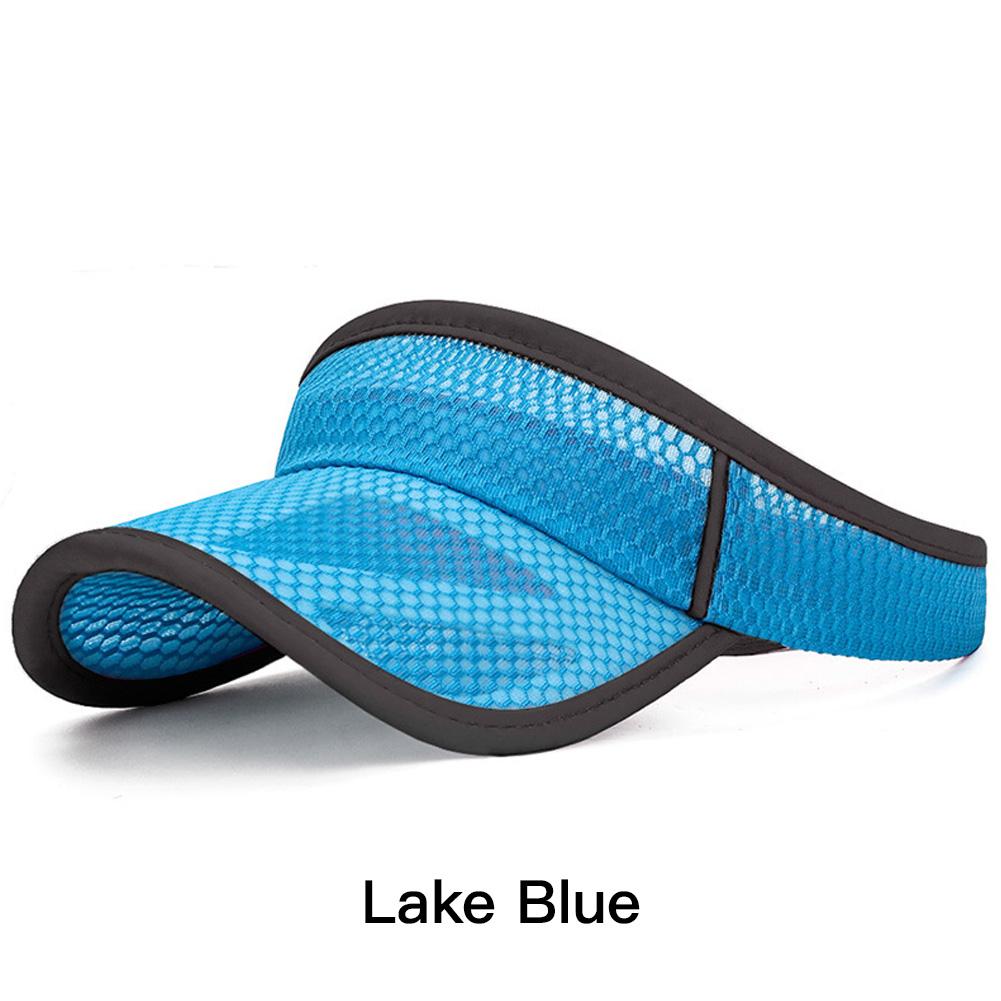 Verstellbare Atmungsaktive Anti-UV Leere Oberseite Sonnenschirm Unisex Kappe Für Outdoor-Sportarten Tennis Golf Laufen Strand Reisen Party
