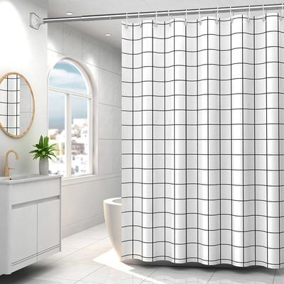 Waterproof Shower Curtain Liner 180 180 PEVA Fabric