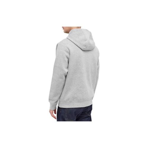 Nike hooded fleece sweatshirt unisex gray