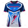 Summer Vintage 3D Sports Badminton Printing T Shirt Kids Fitness Lovers Graphic Short Sleeves Gym Fashion Streetwear T-shirts Clothes