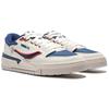 Li Ning 001 Btc Premium Simple Versatile Shock Absorbing Non-Slip Wear-Resistant Low-Top Casual Shoes Men Sneakers White Blue AGCT495-2
