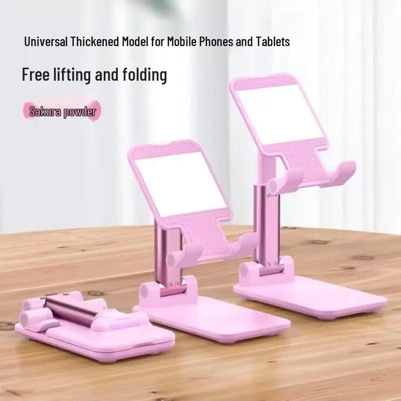 720° Rotating Metal Phone & Tablet Desktop Stand for Streaming & Entertainment