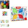 Colorful Plastic Puzzle Blocks For Kids Develop Coordination Skills