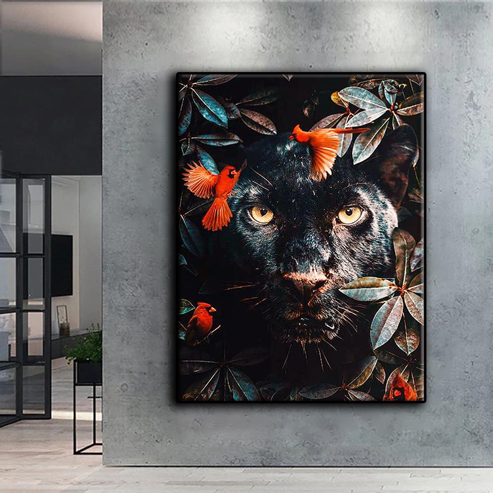 5D Diy Diamond Painting Animals In The Bush Cross Stitch Full Diamond Embroidery Mosaic