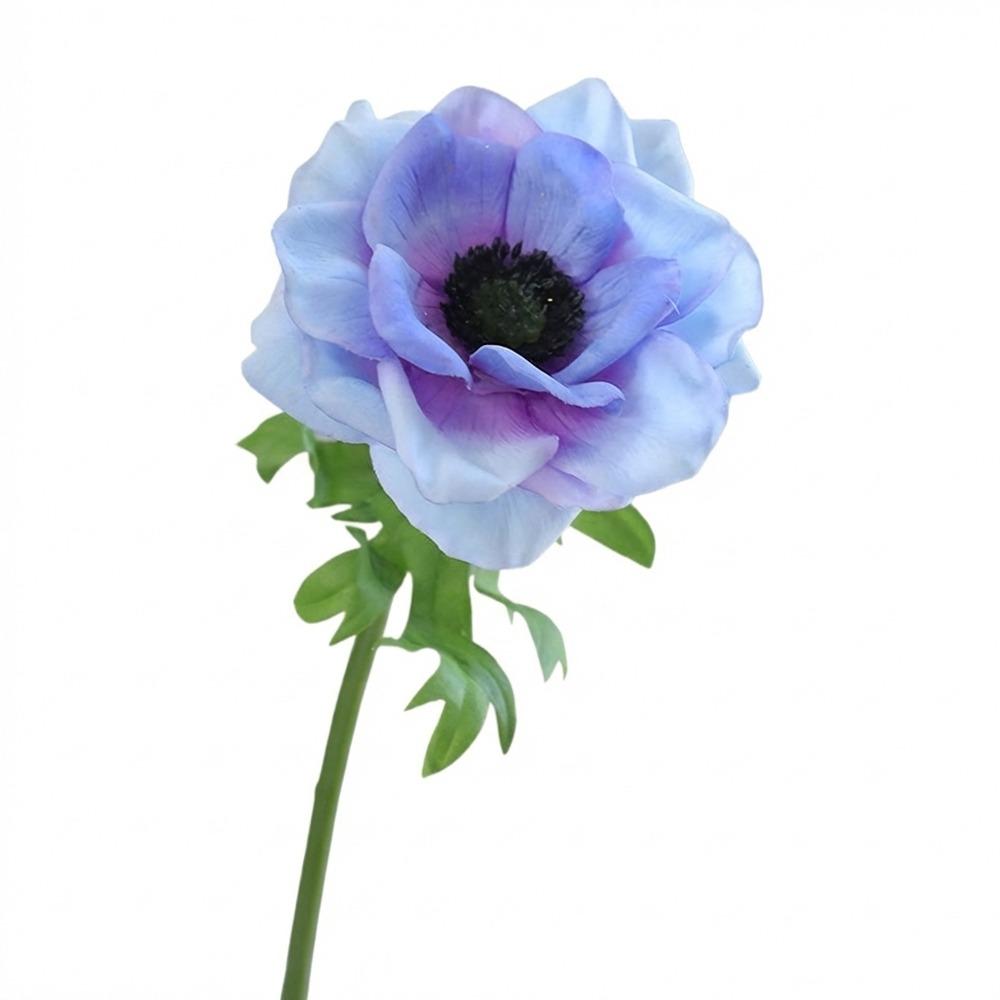 Multicolor Corn Poppy Artificial Flower Green Leaves Faux Flower Fake Flower Home Decoration