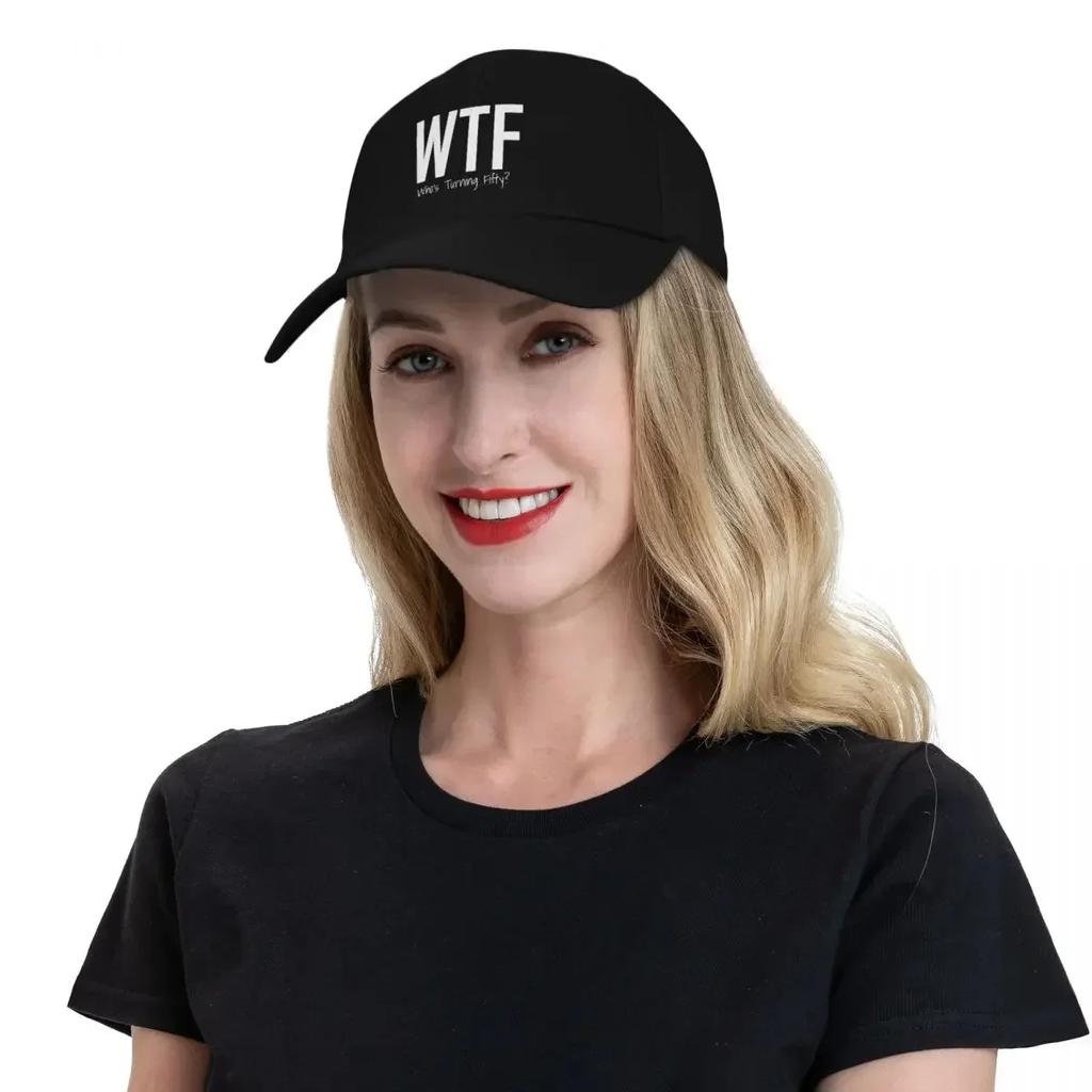 Funny 50th Birthday - Funny 50th Birthday Quotes Design Baseball Cap Summer Hat Trucker Hat Hat Men Men's Women's