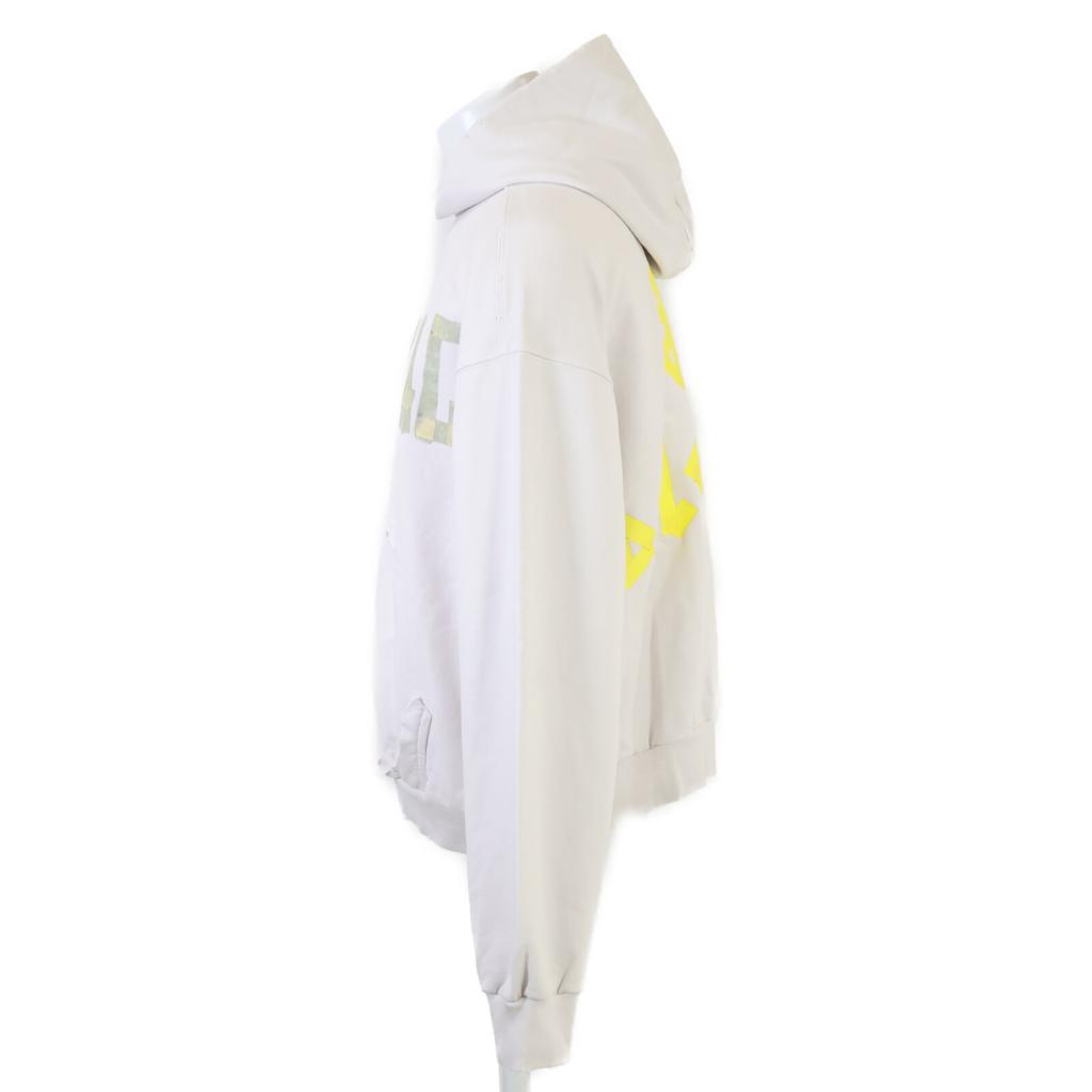 Balenciaga [Excellent Condition/Domestically Authorized] 744441 TOVB1 TAPE Type Crushed Pullover Hoodie Tops XXS whiteUsed