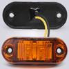 LED Side Marker Lamp Clearance Marker Light Side Turn Signal Lamp 12V Car Custom Illumination Parts Truck Trailer Lorry Deco Truck Illumination