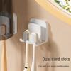 LIEI Punch-Free Wall-Mounted Toothbrush Holder