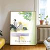 Anime Doukyuusei  Vintage Posters Sticky Retro Kraft Paper Sticker DIY Room Bar Cafe Kawaii Room Decor