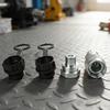 NPT38 Hydraulic Quick Connector Set for For Use with Hydraulic Jacks and Equipment Supports Up To 10000 PSI Pressure