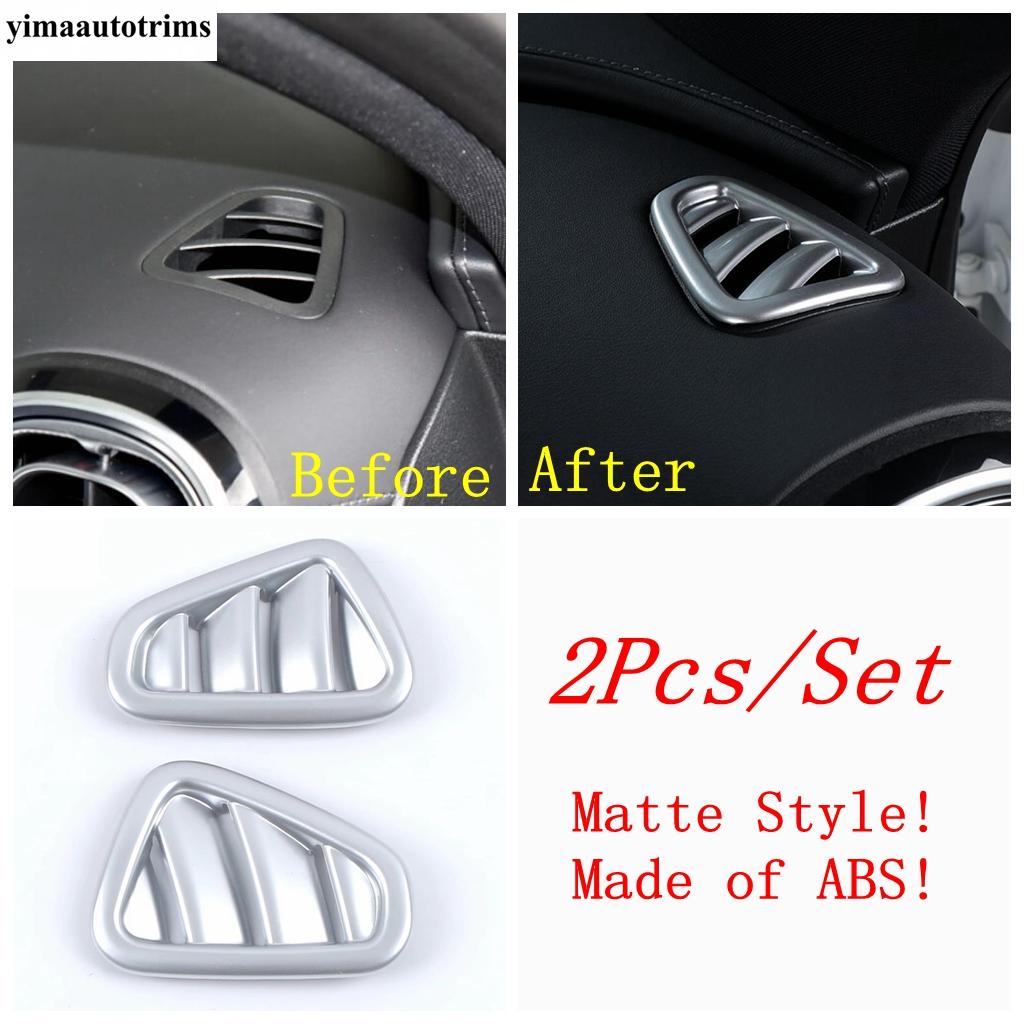 

Head Light / Window Lift /Gear Shift Water Cup Panel Cover Trim ABS Matte Accessories For Benz C Class W206 Sedan - 2025 Dashboard Air AC