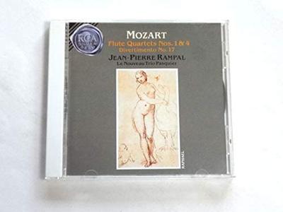 CD LAMPAL (JEAN-PIERRE), MOZART, NEW P - Mozart: Flute Quartet No. 1 In D Ma BVCC9024 Japan ObiClassical Used