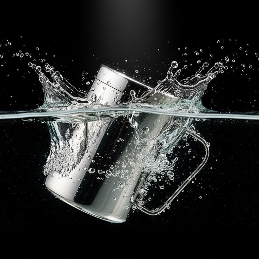 Durable Double Wall Coffee Mug with Lid Stainless Steel Unbreakable Milk Tea Cups with Handle Tumbler Jug Drinkware