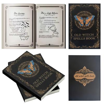 Essential Old Witch Spells Book for Beginners Ideal Birthday Easter Christmas Halloween Gift for Witches & Wizards