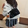 Retro Fashion Underarm Bag Women's High Sense Versatile Shoulder Bag Niche Commuter Pillow Bag