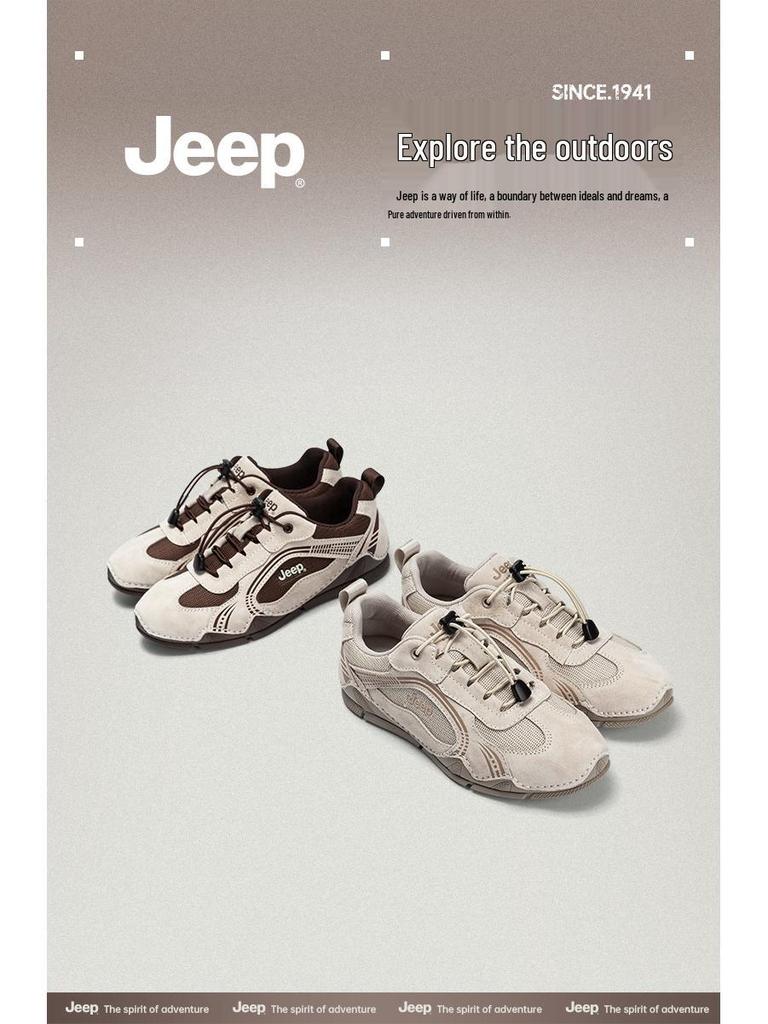 Jeep Leichte Damen Atmungsaktive Wander- und Freizeitschuhe - 2024 Vielseitiger Retro Deutscher Trainer