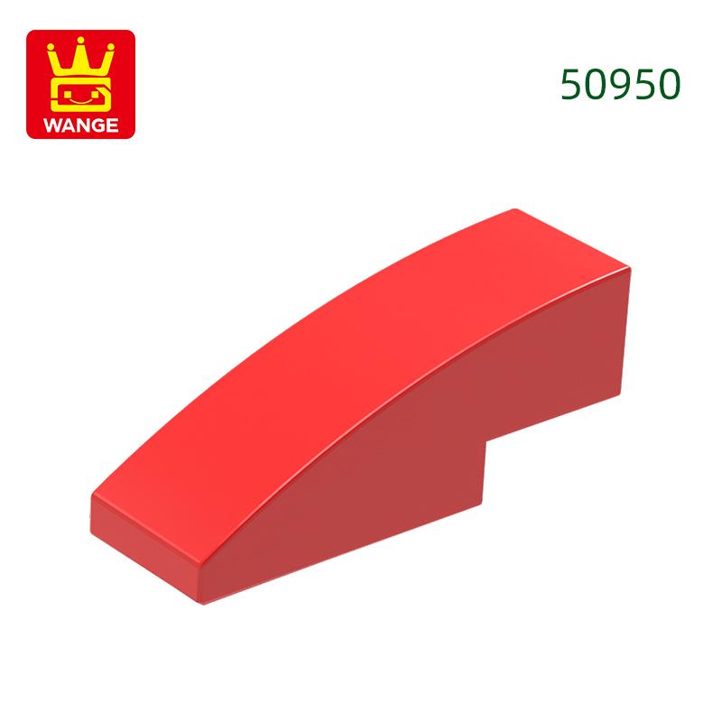 142Pcs/lot 50950 3x1 Curved Constructing Blocks MOC Classic Accessories Compatible Featuring Bricks Children Playthings Gift Box