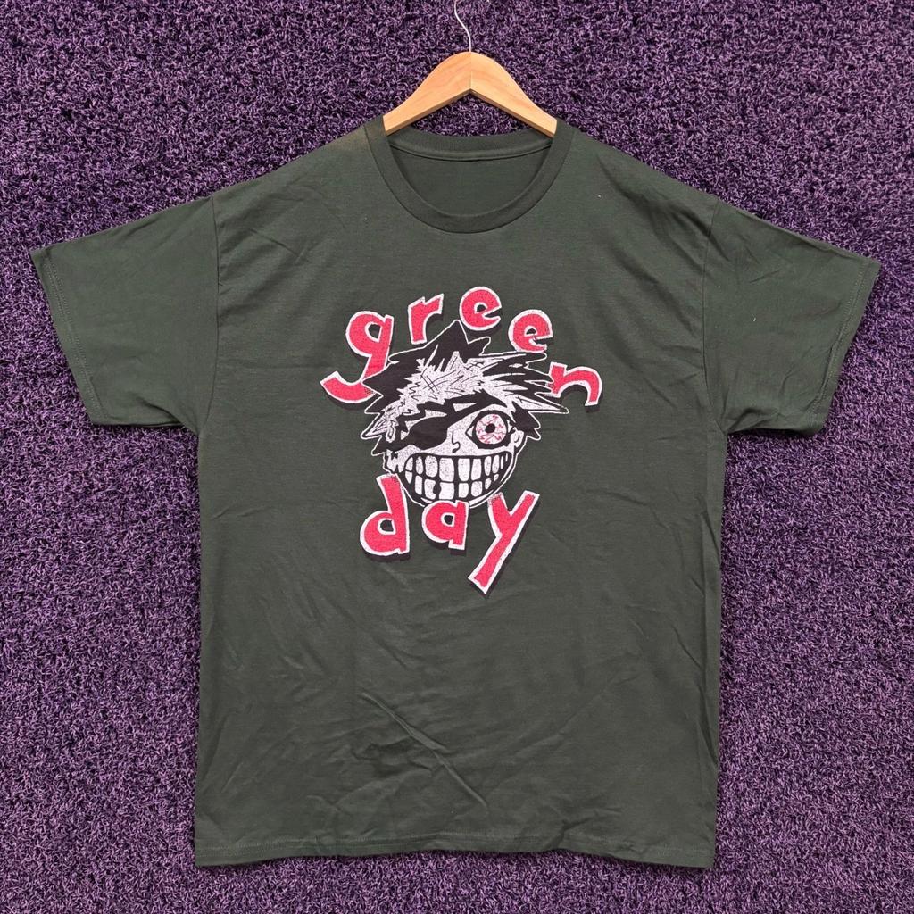T-shirt z łatką na oko Green Day Rozmiar Bardzo Duży
