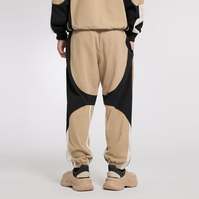 JNBY Men's 2023 Autumn Casual Cotton Cuffed Pants