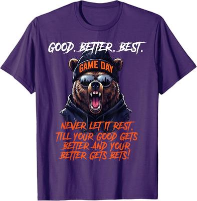 Gut Besser Am Besten Motivierendes T-Shirt für Männer und Frauen