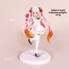 Hatsune Pvc Miku Model Ornament With Maid Costume Design For Anime Fans Gift
