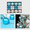 Decorazioni Albero di Natale Palline Sferiche Set Palline da Appendere Ornamenti Decorazione Campanella