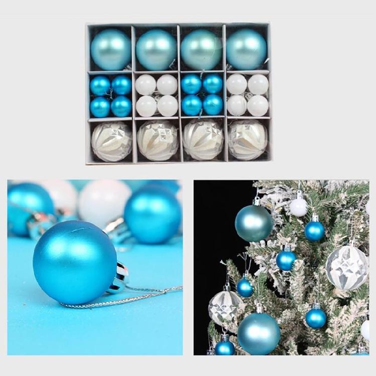 Decorazioni Albero di Natale Palline Sferiche Set Palline da Appendere Ornamenti Decorazione Campanella