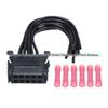 Renault Megane 2 Blower Motor Resistor Wiring Harness & Connector 8200729298 7701207876