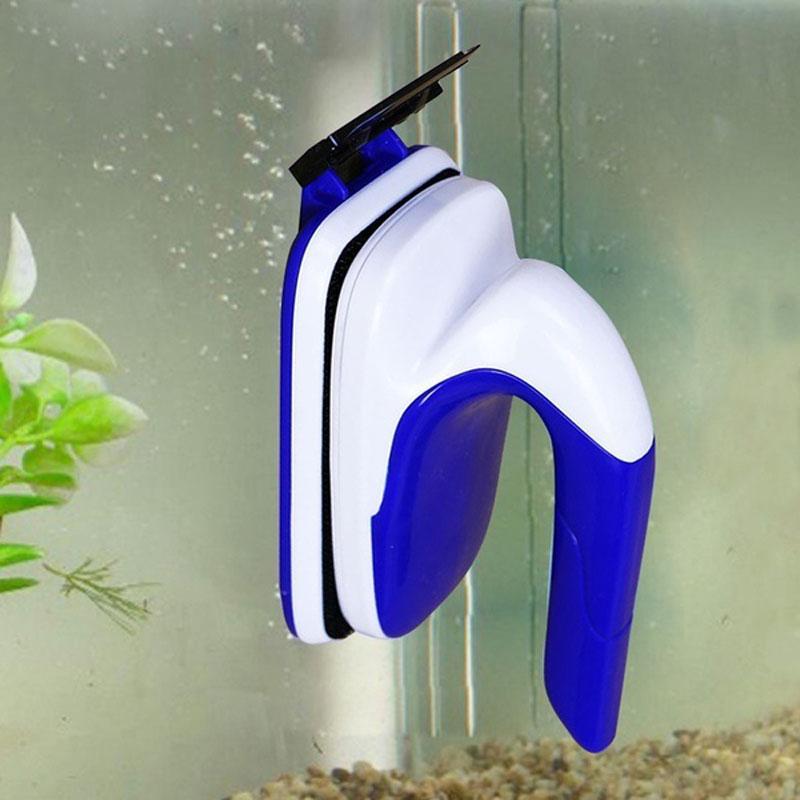 Floating Magnetic Aquarium Cleaner | Strong Magnetic Fish Tank Brush & Scraper For Glass Aquariums