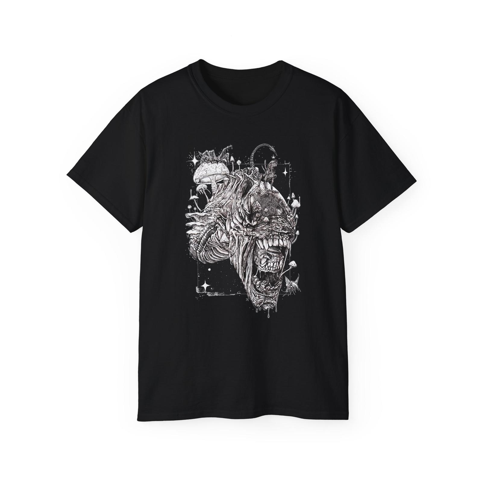 Alien Xenomorph T-shirt design Unisex Ultra Cotton Tee S