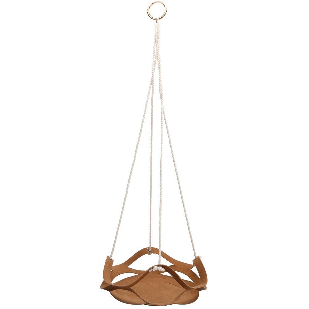 Large Hanging Planter Brown Plant Hanger Gardening Accessories Planter Shelf  Indoor Decor