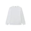 FILA Striped Letter Knit Crewneck Sweatshirt Men Sweatshirt Standard-White F11M231201F-WT