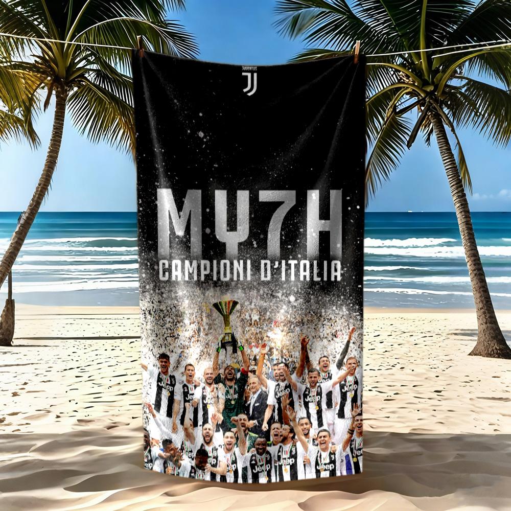 Juventus Beach Towel High Absorbency Quickdry Comfortable Lightweight
