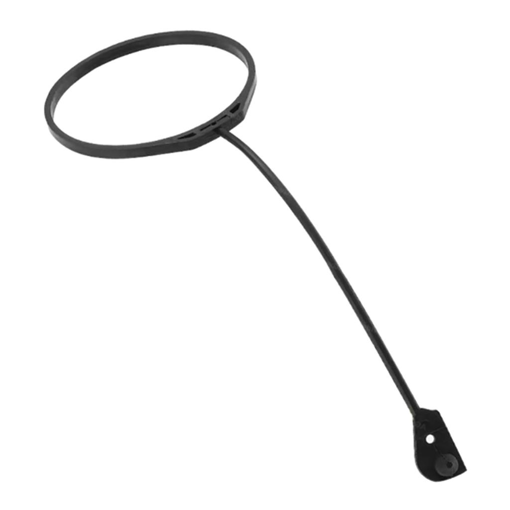 Vehicle Fuel Tank Filler Gas Cap Tether Rope LR053665 LR053666 Black for Evoque Sport LR3 Replace High Quality