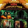 2027 Halloween Decor Halloween Glowing Spider Webs with Luminous Cobweb and Spiders for Haunted House, Horror Room Decor Props